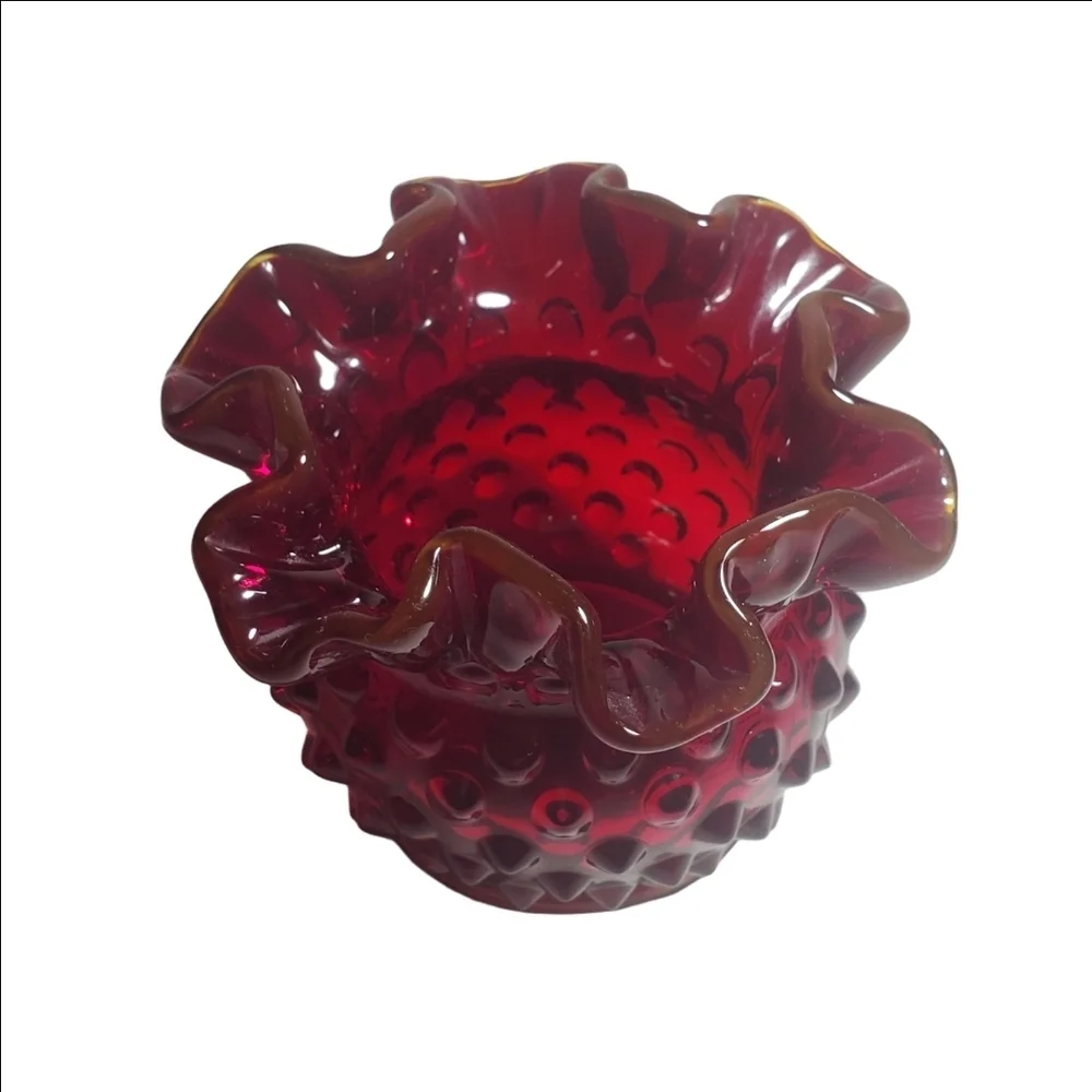 Fenton collectible ruby